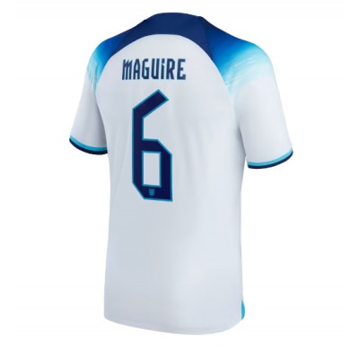 England Harry Maguire #6 Hjemmedrakt VM 2022 Kortermet